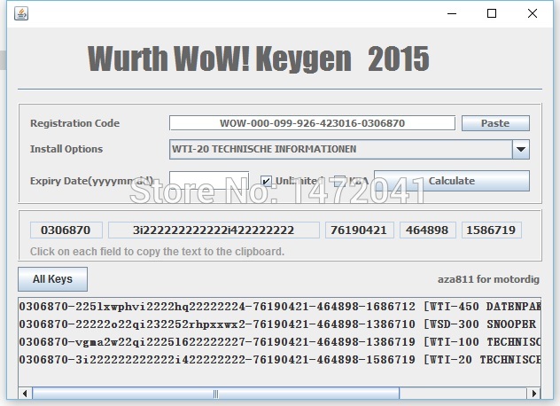 Wurth Wow 5 00 8 Keygen Generator Torrent